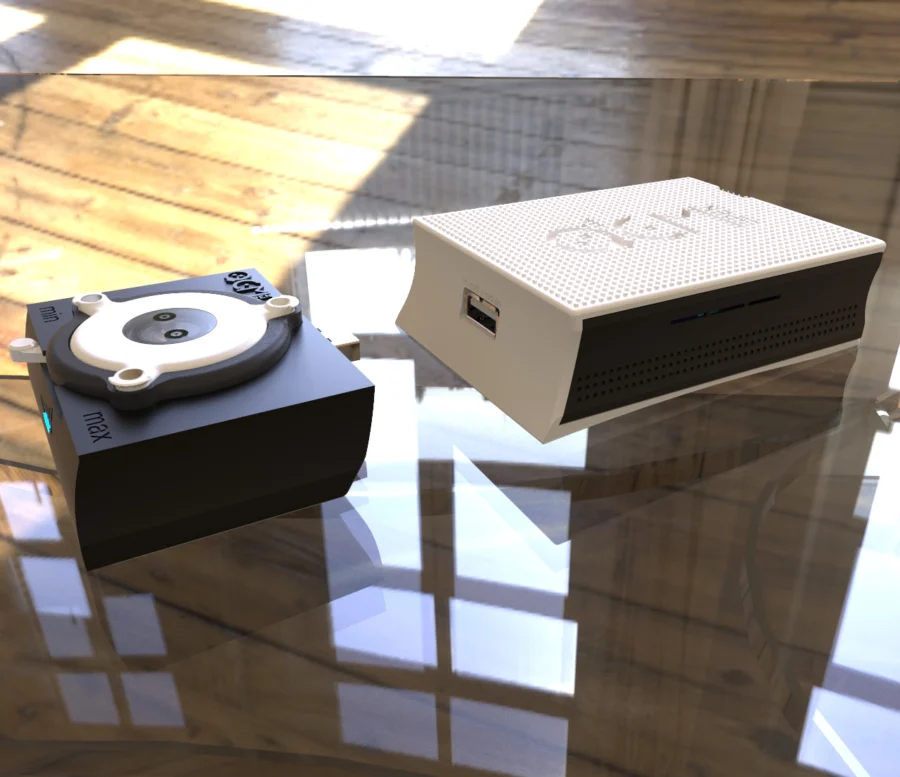 Modular: the sensor module unplugs from the main unit